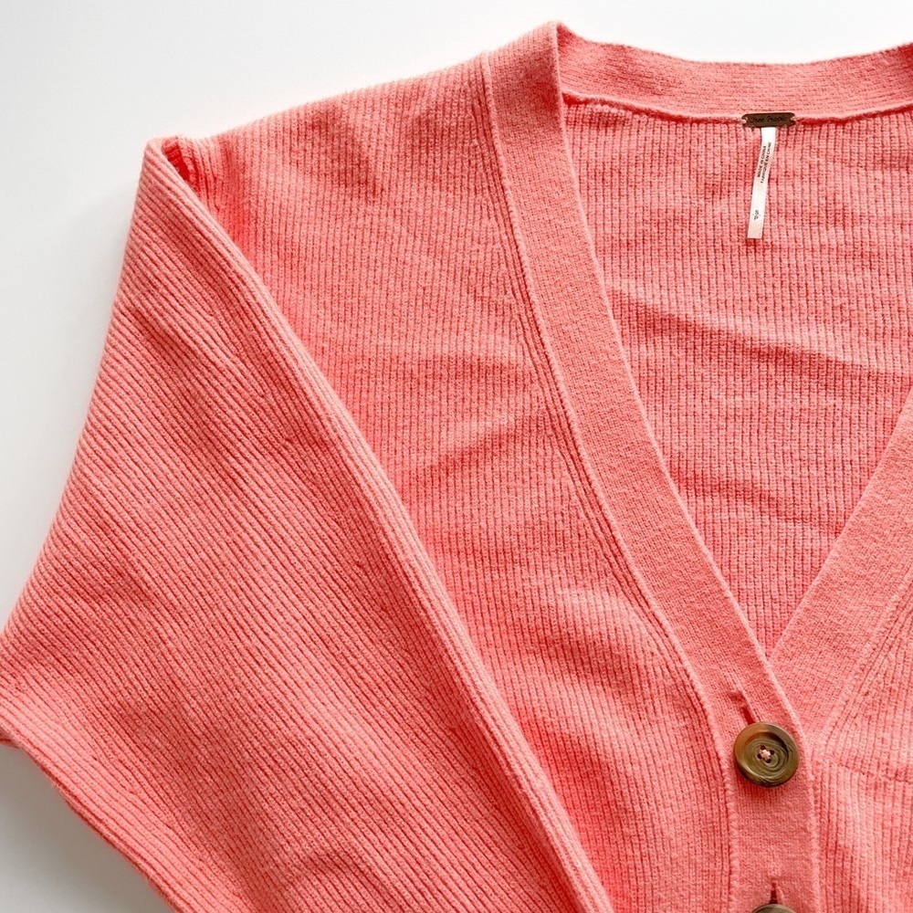Free People Ribbed Cardigan - Picture 10 of 10